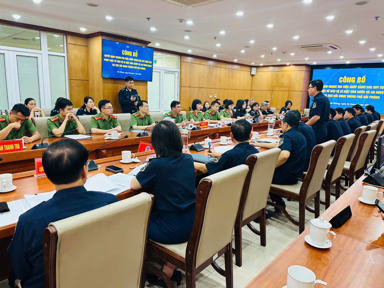 Thanh tra Công an thành phố nhận được 6 thư cảm ơn